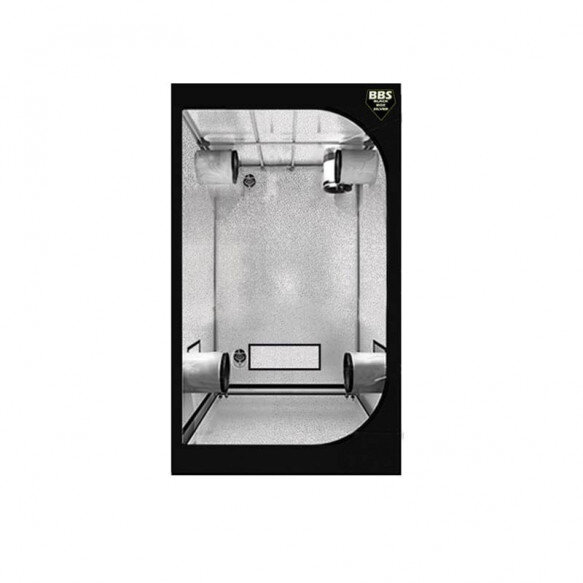 Growzelt 60x60x160 Black Box V2 | Indoor Anbau Zelt, kompakt