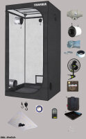 Grow Komplettset 80x80x160cm mit LED Growlampe &...