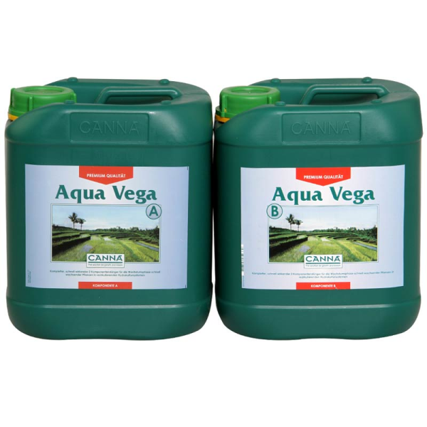 Canna Aqua Vega A+B 10L Grow Dünger für Hydrokultur