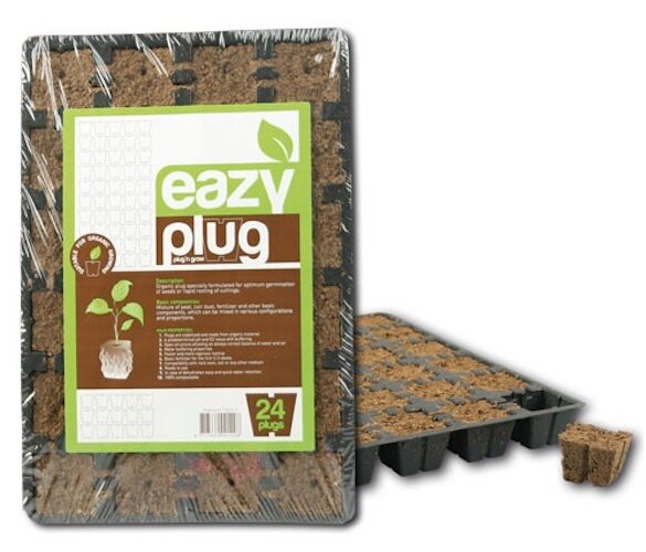 Eazy Plug Tray 24 Anzuchtwürfel gleichmäßige Keimung & Bewurzelung