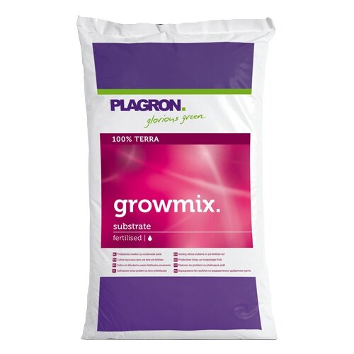 Plagron Grow Mix 50L Erde Substrat Grow Wachstumsphase