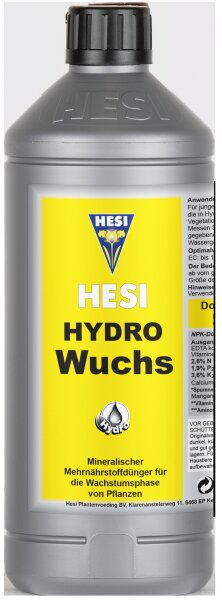 Hesi Hydro Wuchs 1L - Wachstumsdünger für Hydro & Aero Growing