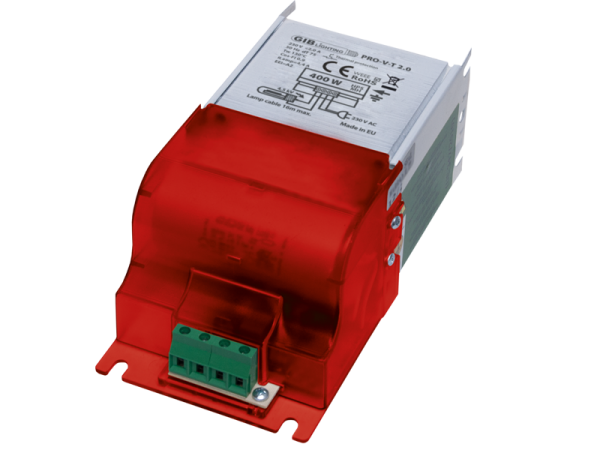 400W Vorschaltgerät GIB Pro-V-T 2.0 für MH/HPS Growlampen