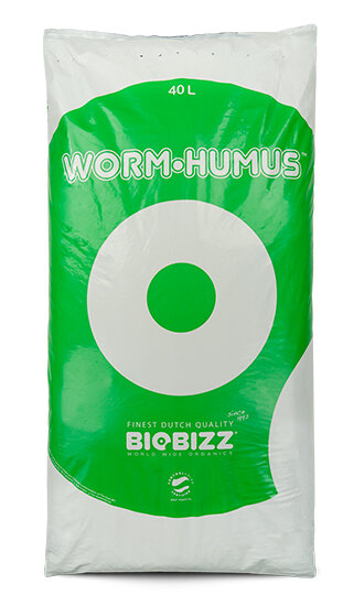 BioBizz Worm Humus 40L organischer Dünger für Growsubstrate