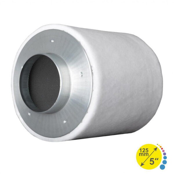 Prima Klima AKF 125mm, 440m³/h Aktivkohlefilter für Grow Räume