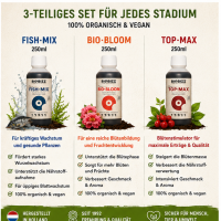 BioBizz Try Pack Outdoor Set 3x 250 ml – Komplettset für Wachstum und Blüte
