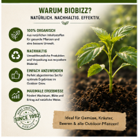 BioBizz Try Pack Outdoor Set 3x 250 ml – Komplettset für Wachstum und Blüte