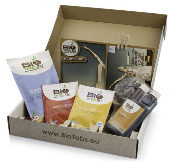 BioTabs Starterset Dünger Indoor & Outdoor für Pflanzenzucht