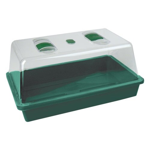 Mini Gewächshaus 57x38x17cm Starterbox Grow Anzucht Aufzucht