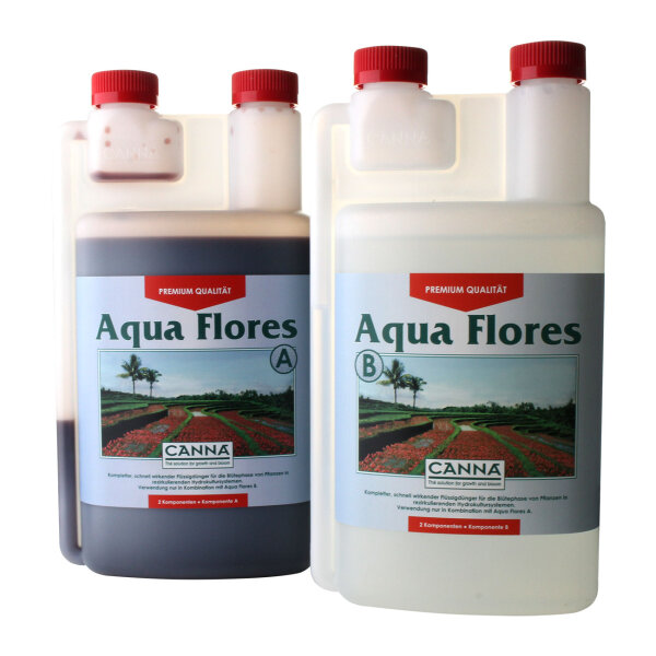 Canna Aqua Flores A+B Blütendünger für Hydro-Kreisläufe