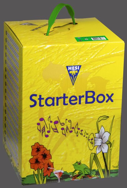 Hesi StarterBox Erde Düngerset für Erde Grow Komplett-Set Zimmerpflanzen