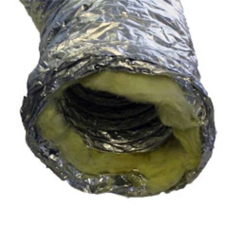 AluSono Luftschlauch 10m 125mm Schall Grow Belüftung