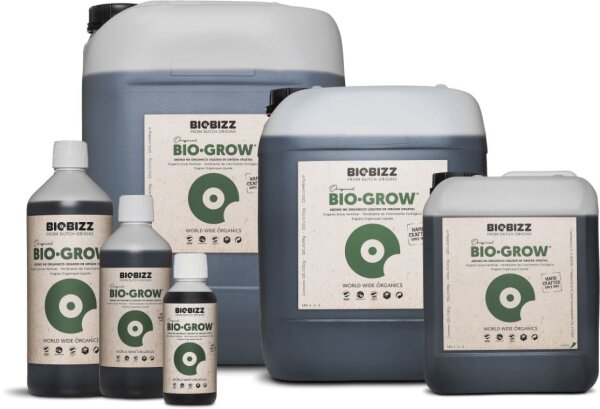BioBizz Bio-Grow Wachstumsdünger Erde & Coco, Indoor Grow