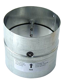 Rückstauklappe 100mm Lüftung für Growraum & Abluftsystem