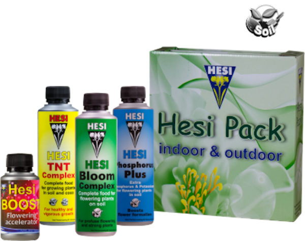 Hesi Mini Dünger Erde + 10ml SuperVit Komplett Set Indoor Grow