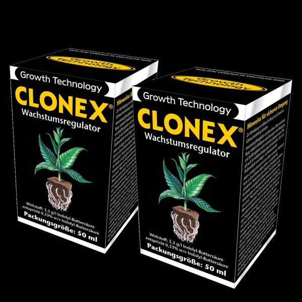 Clonex Stecklingsgel Doppelpack Wurzelhilfe für Grow-Stecklinge