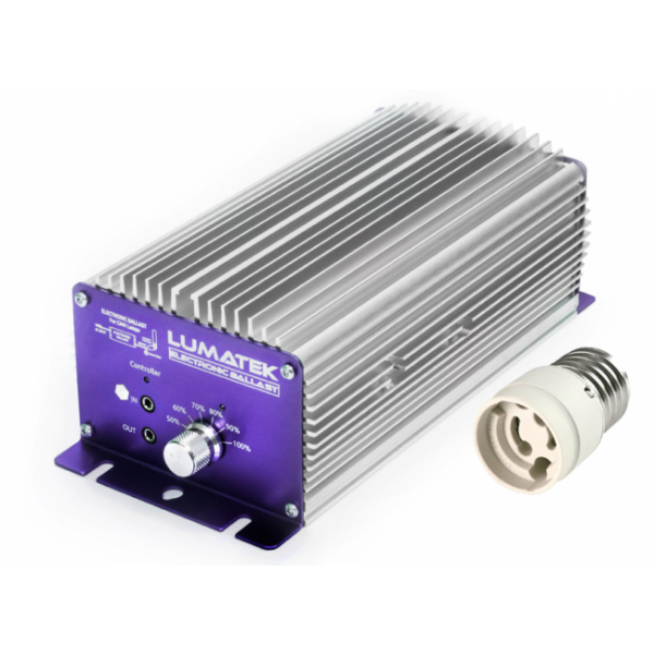 Lumatek Vorschaltgerät 315W dimmbar + E40 Adapter für Grow