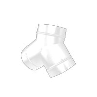 Y-Stück 3x200mm Lüftung Grow Raumverteiler