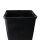 Topf 3L viereckig schwarz Indoor Growing Pflanzgefäß 14,5x14,5x22 cm